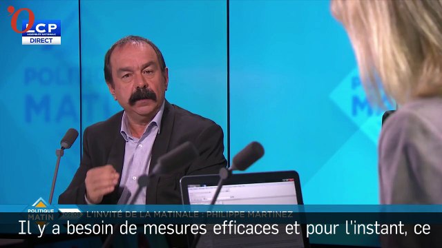 Philippe Martinez (CGT) menace déjà Emmanuel Macron de grèves