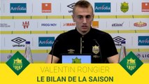 Le bilan de la saison par Valentin Rongier