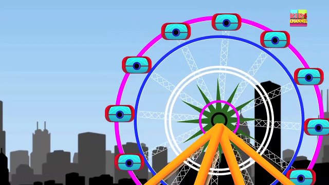 Monster Truck Tour To Amusement Park _ The Day at Amusement Park _ Baby videos-nwy08LKrHYI