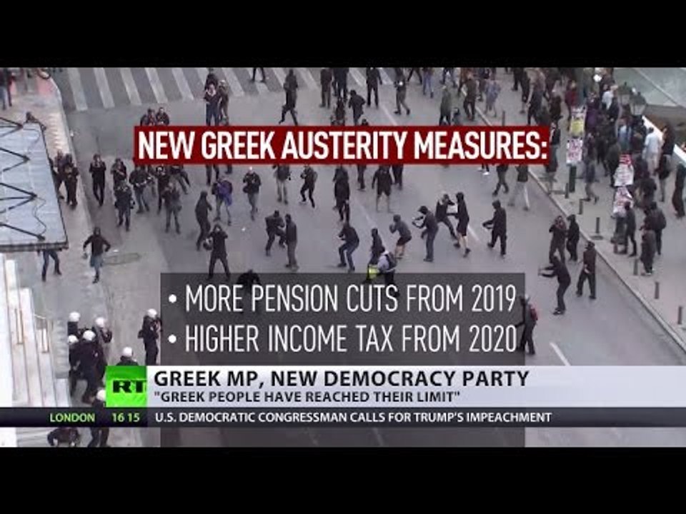 Anti-austerity strikes: Greeks struggle against new bailout package