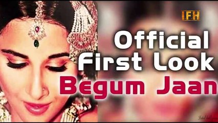 Begam Jaan _ First Look Poster _ Vidya Balan