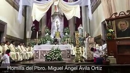 Misa del 1er Aniversario Sacerdotal junto con mis compañeros. - PADRE JOSÉ LUIS GONZÁLEZ SANTOSCOY