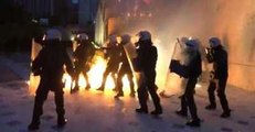 Police Face Volley of Molotov Cocktails as Latest Bailout Cuts Meet Anger in Athens