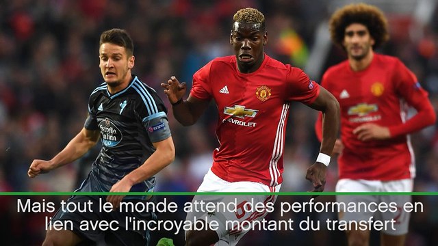 Man Utd - Mourinho : Le transfert de Pogba a ajouté de la pression sur ses épaules