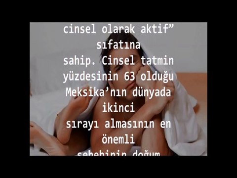 Cinsel tatmini en yüksek olan 10 Ülke Hangisi Sizce