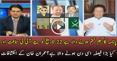 Views of Imran Khan on Panama JIT