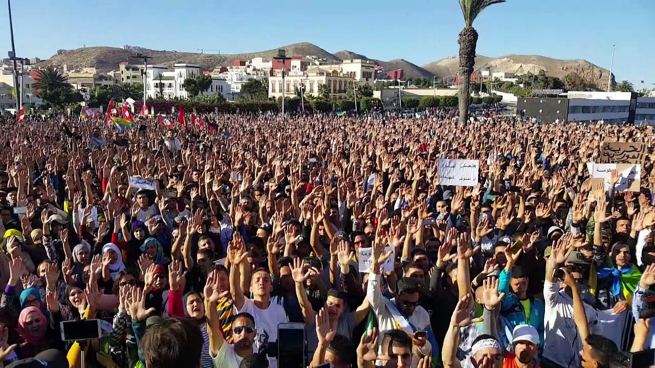 Maroc : nouvelle manifestation dans la ville d'Al-Hoceïma