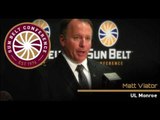 10/10 Sun Belt Football Media Teleconference: UL Monroe Head Coach Matt Viator