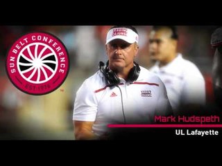 10/10 Sun Belt Football Media Teleconference:  UL Lafayette Head Coach Mark Hudspeth