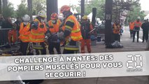 Challenge à Nantes : Des pompiers musclés pour vous secourir !