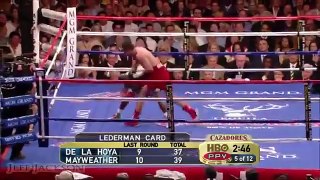 Floyd Mayweather Jr vs Oscar De La Hoya - Knockouts & Highlights