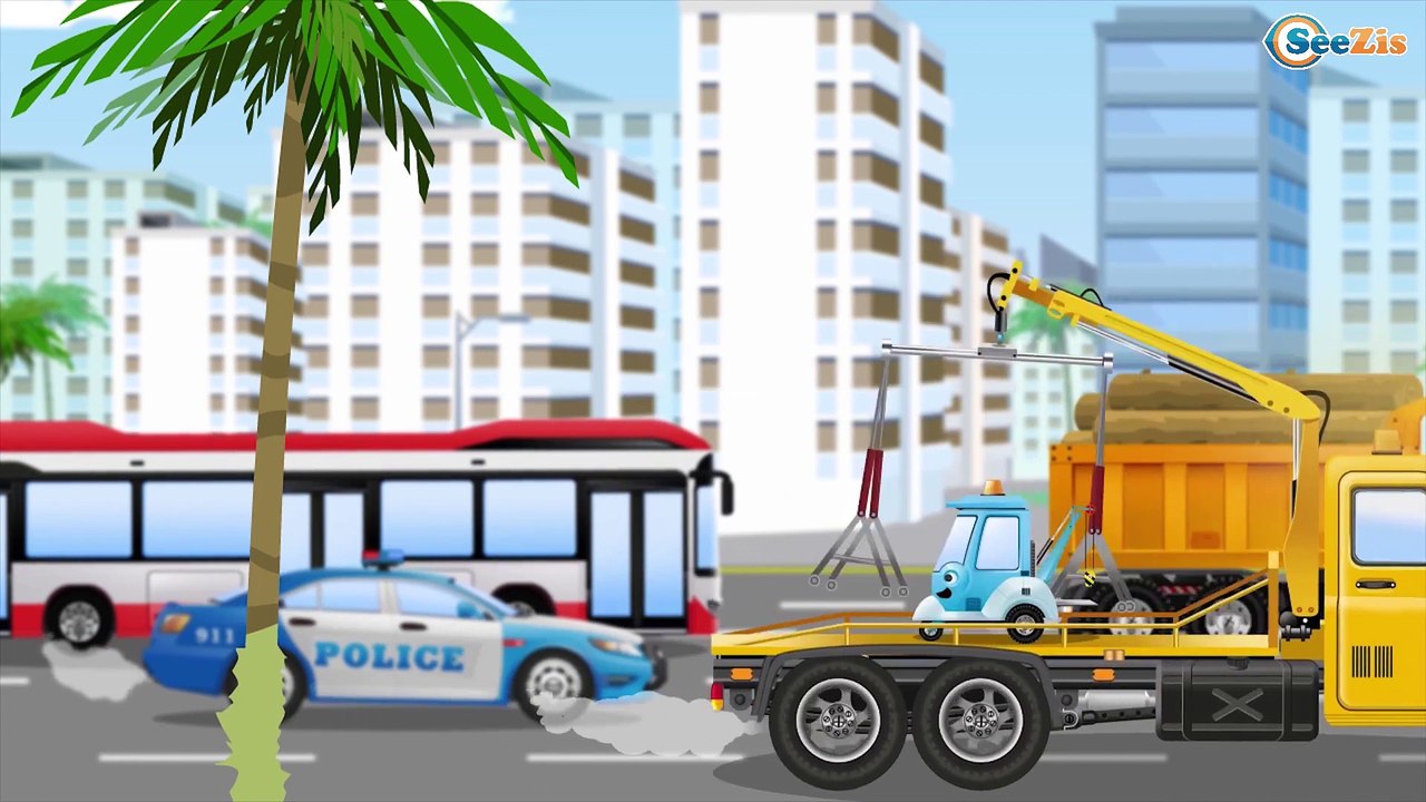 Compilation: Сamions benne, tracteur, grue | les véhicules constructeurs | Les Voitures de la Ville