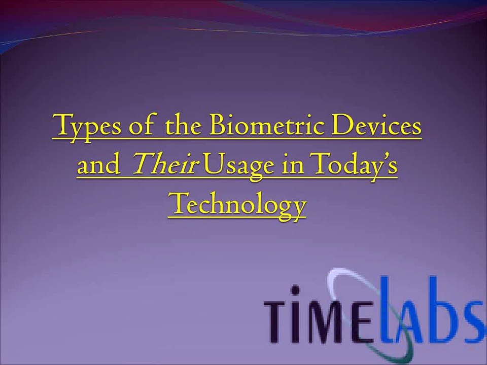 Biometric Fingerprint Devices