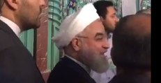 President Rouhani Casts his Vote in Iranian Election