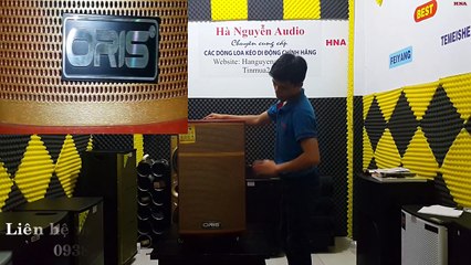 Review + Test âm thanh Loa vali kéo ORIS TO - 815 - Loa karaoke di động tích hợp phát sóng WIFI.