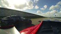 Tesla Model S P85D vs Lamborghini LP570-4 Super Trofeo Stradale Drag Racing