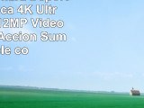 IXROAD Cámara Deportiva Acuática 4K Ultra HD WiFi 12MP Videocámara de Acción Sumergible