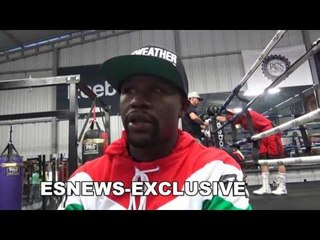 floyd mayweather on canelo belt conor mcgregor mikey garcia EsNews Boxing