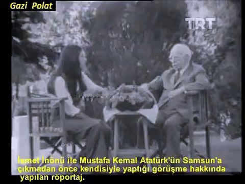 ATATÜRK SAMSUNA ÇIKMADAN ÖNCE İSMET İNÖNÜ İLE GÖRÜŞÜYOR