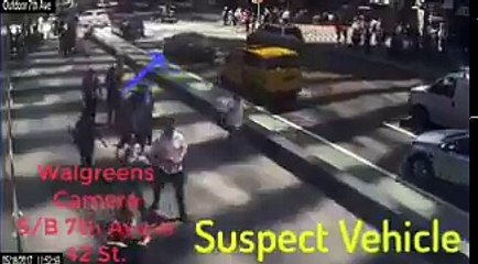 new york : une voiture fonce dans la foule