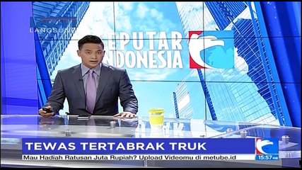 Pengendara Tewas Usai Terjatuh dari Motor