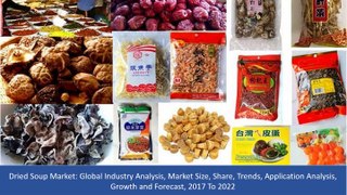 Dried Soup Market Size,Trend ,Growth and Forecast, 2017 To 2022