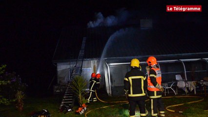 Ploulec'h (22). Incendie dans une véranda : un couple évacué (Le Télégramme)