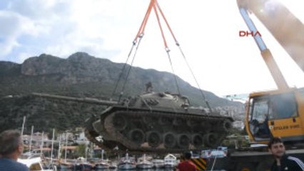 Kaş Bu Tank Dalış Turizmi Için Batırılacak