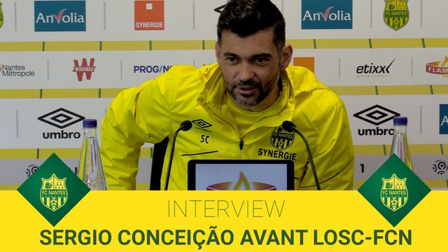 Sergio Conceição avant LOSC-FCN