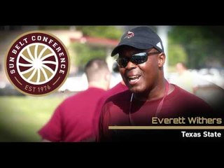 Sun Belt Football Media Teleconference - Texas State Head Coach Everett Withers-