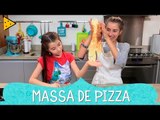 COMO FAZER MASSA DE PIZZA | IVANA & SOFIA