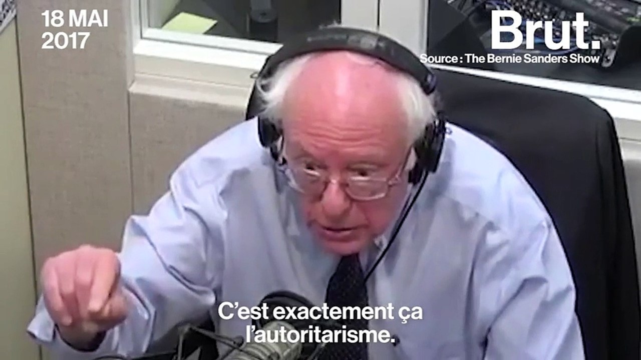 Bernie Sanders dénonce la dérive autoritaire de Donald Trump