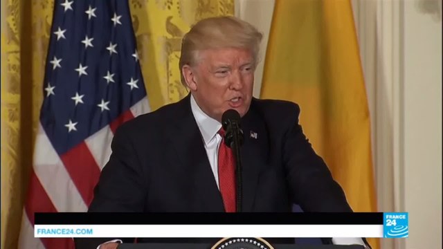 US - Donald Trump on the defensive, dismisses accusations of collusion with Russia as witch hunt