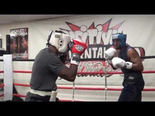 sparring at outlaws EsNews Boxing