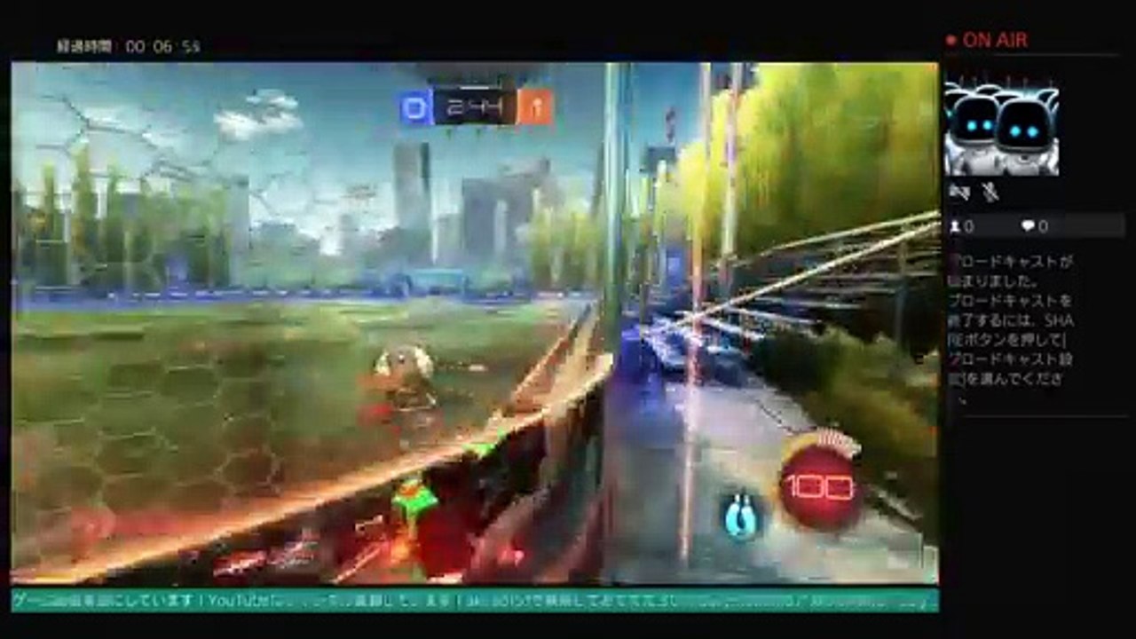 akiraのロケットリーグフレンドとパーティープレイ　生配信  LIVE FROM PlayStation 4 (103)