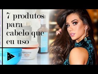 TUDO SOBRE OS PRODUTOS QUE USO PARA O MEU CABELO!