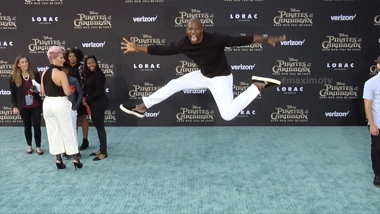 Terry Crews "Pirates of the Caribbean Dead Men Tell No Tales" US Premiere
