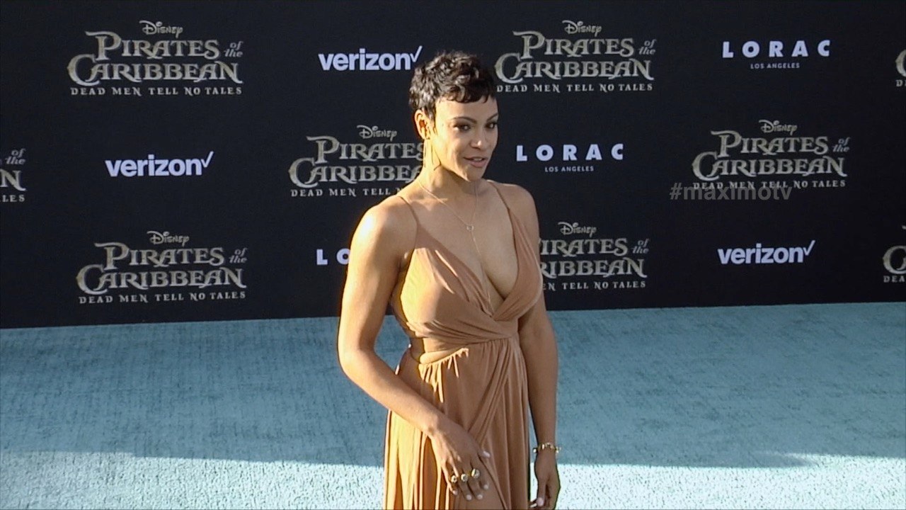 Carly Hughes "Pirates of the Caribbean Dead Men Tell No Tales" US Premiere