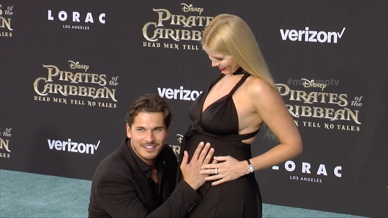 Gleb Savchenko and Elena Samodanova "Pirates of the Caribbean Dead Men Tell No Tales" US Premiere