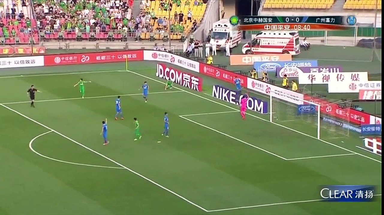 Beijing Guoan vs Guangzhou 2-2 All Goals & Highlights HD 19.05.2017