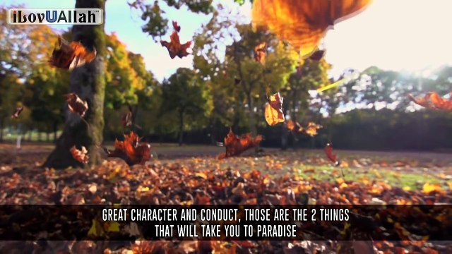 Deeds That Grant You Jannah Beautiful Hadith