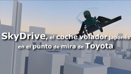 SkyDrive, el coche volador japonés respaldado por Toyota