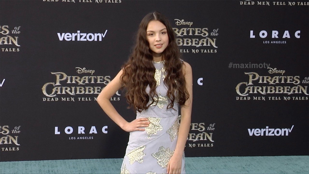 Olivia Rodrigo "Pirates of the Caribbean Dead Men Tell No Tales" US Premiere
