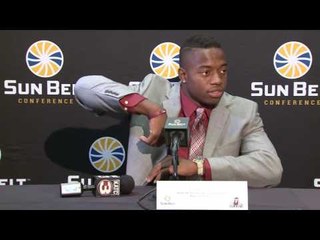 2016 Sun Belt Conference Football Media Day: New Mexico State's Terrill Hanks