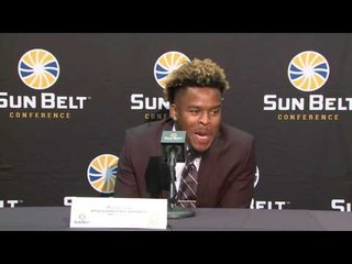 2016 Sun Belt Conference Football Media Day: Appalachian State's Marcus Cox
