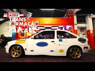 FORD ESCORT COSWORTH! ACELETRANSFORMAÇÃO #2 (PT. 2) BY CAIXA #POUPAQUEVAI | ACELERADOS