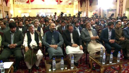 دوکتور عبدالله عبدالله، در همایش یادبود از چهارمین سالگشت شهادت محمد رسول محسنی