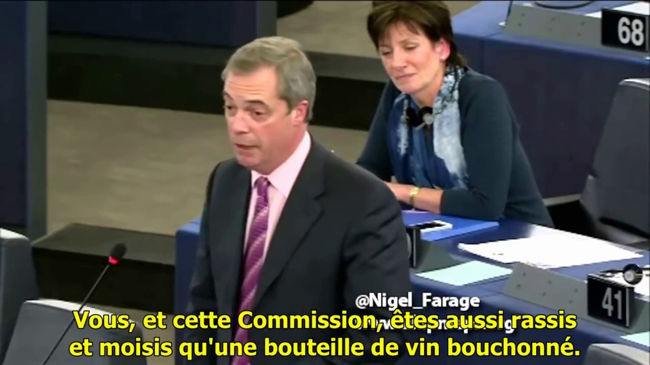 Nigel Farage : "cette Commission ressemble plus à un abattoir pour politiciens ratés"