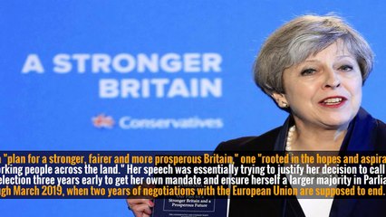 Theresa May Buries Thatcherism in Play for U.K.’s Working-Class Votes