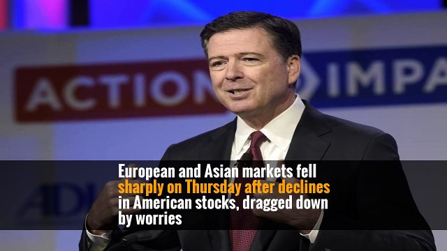 Asian and European Markets Down on Turmoil in Washington -